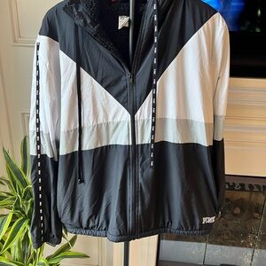 PINK Victoria's Secret Windbreaker/Fleece Jacket